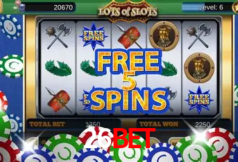 Bônus após cadastro na 26BET